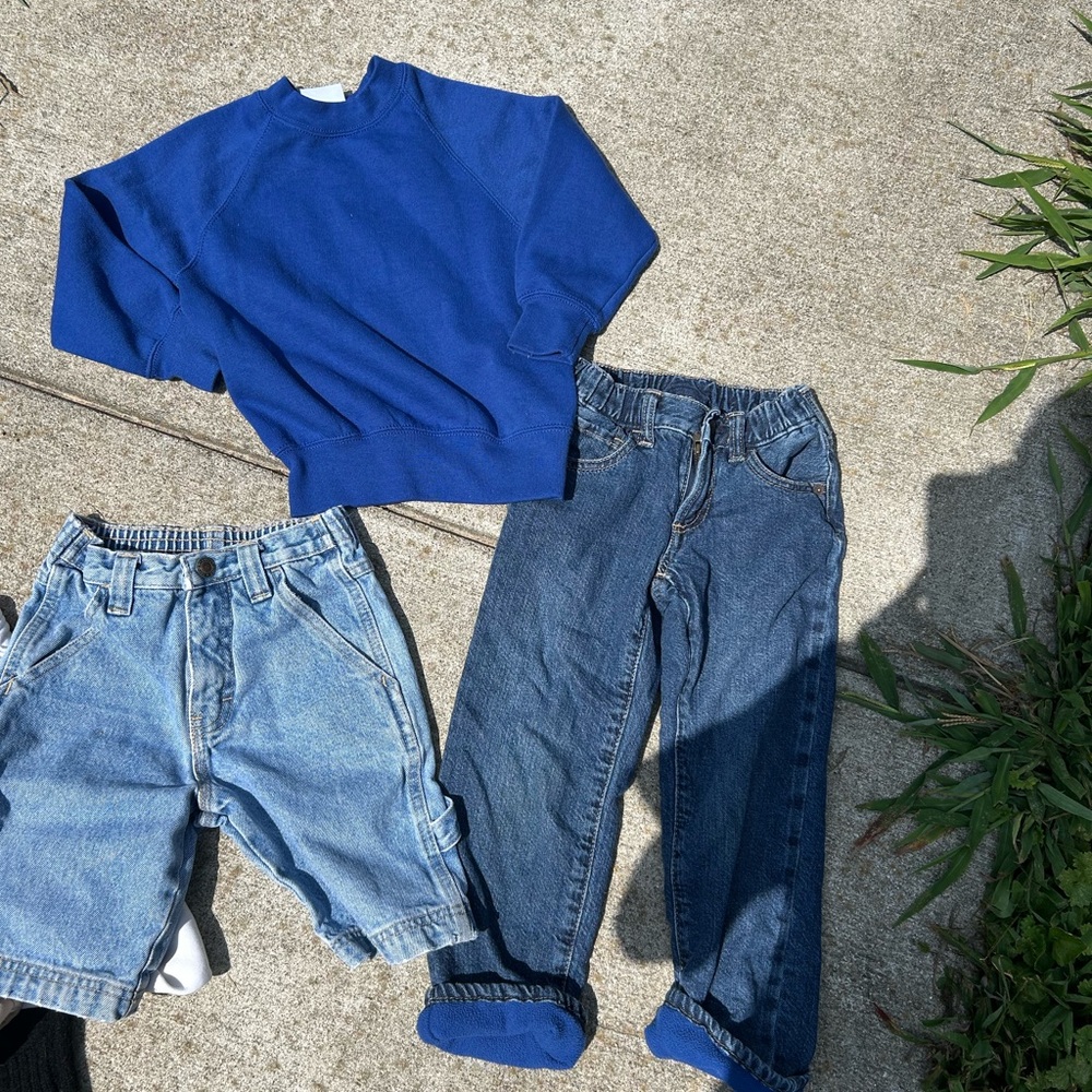 Vintage boys size 5/6 thrifted bundle (4 items)